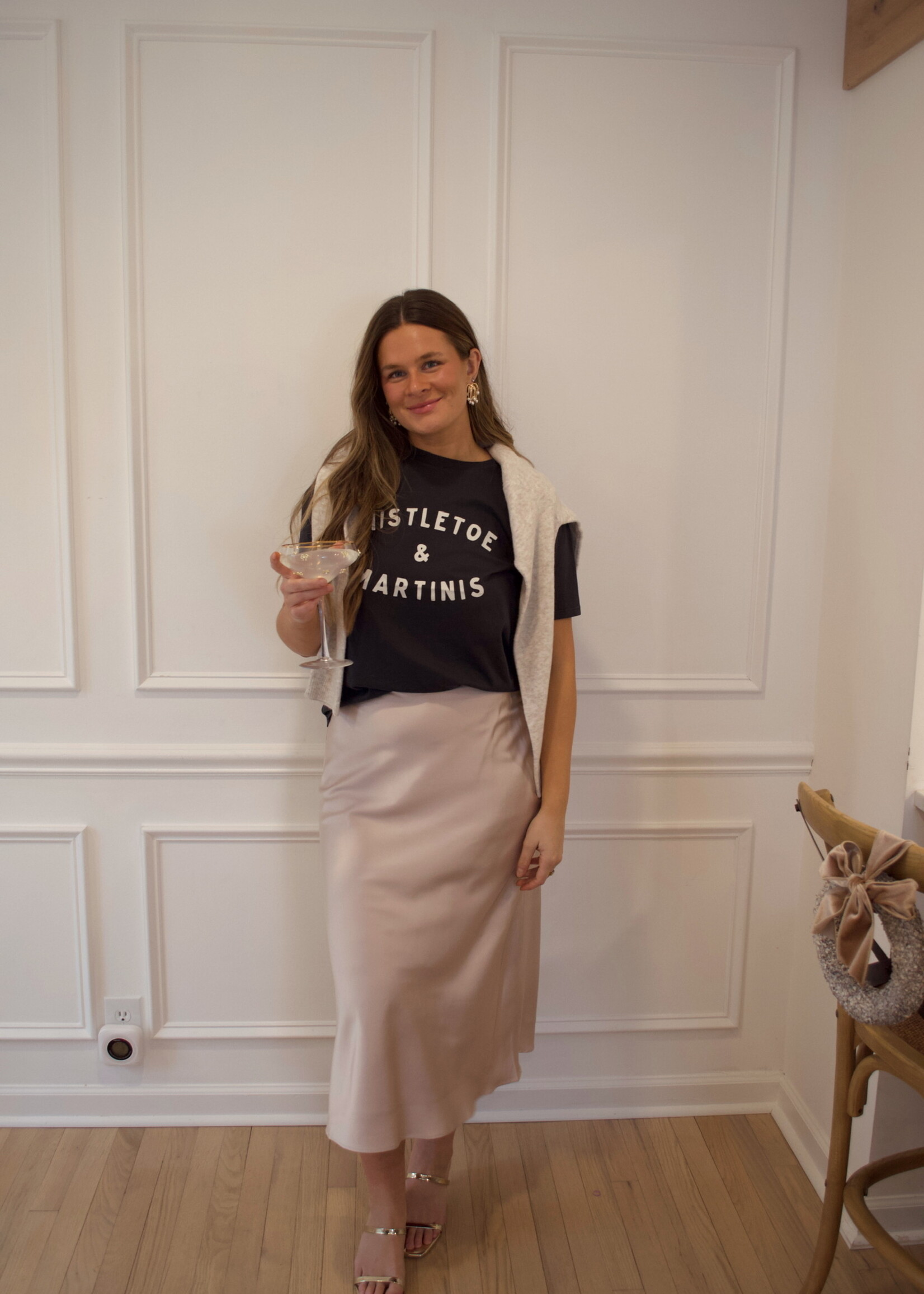 Z Supply Mistletoe Boyfriend Tee