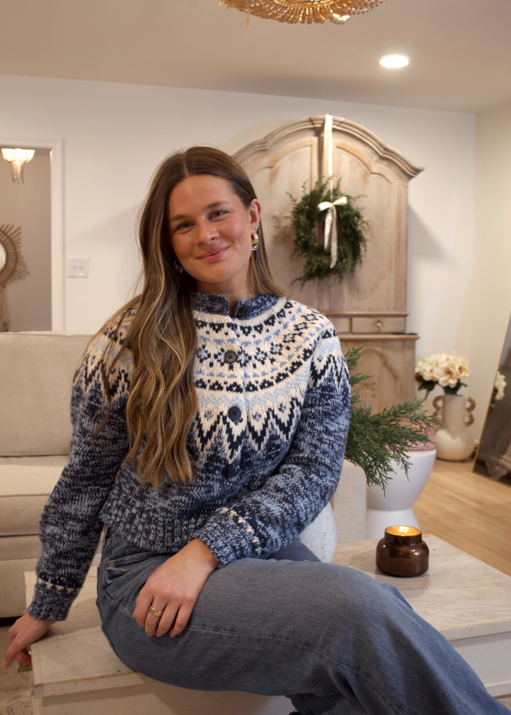 Z Supply North Sea Fairisle Cardigan