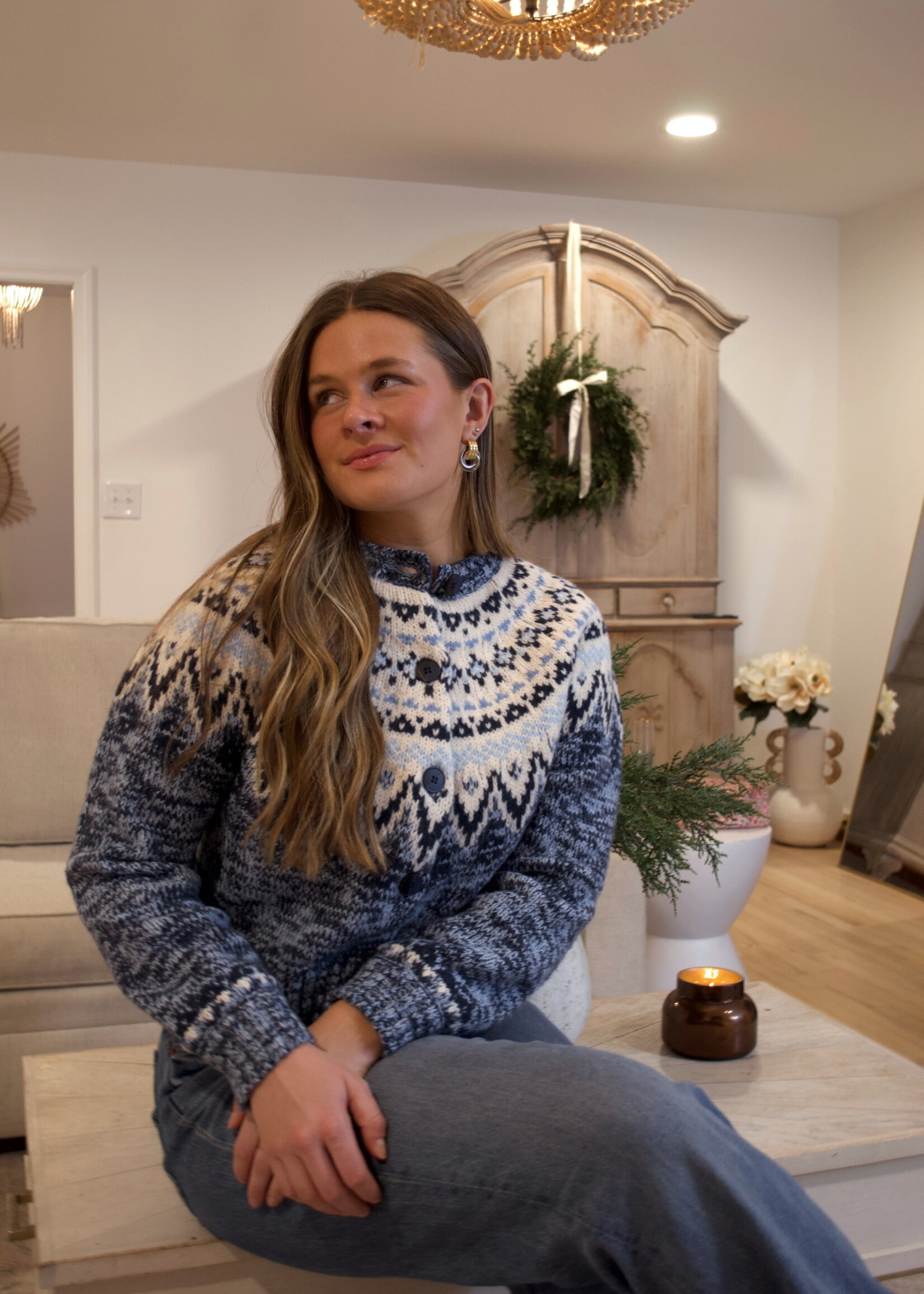 Z Supply North Sea Fairisle Cardigan