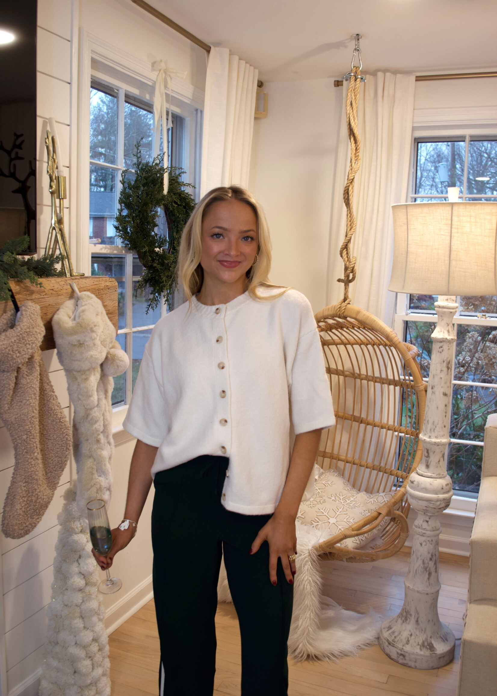 Katie Short Sleeve Cardigan