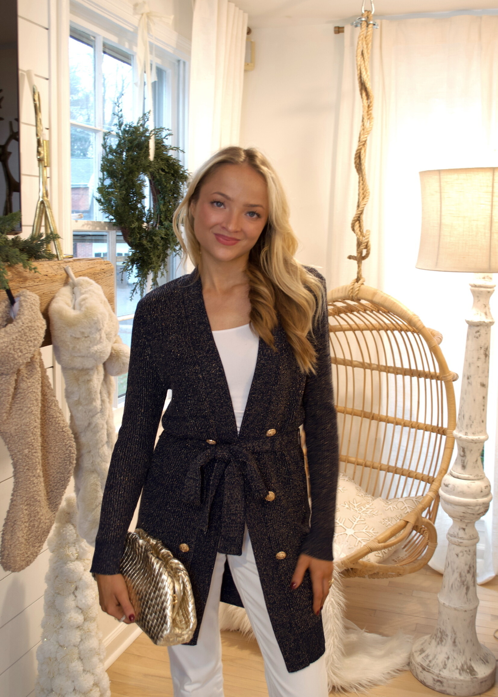 Alessi Tie Front Cardigan