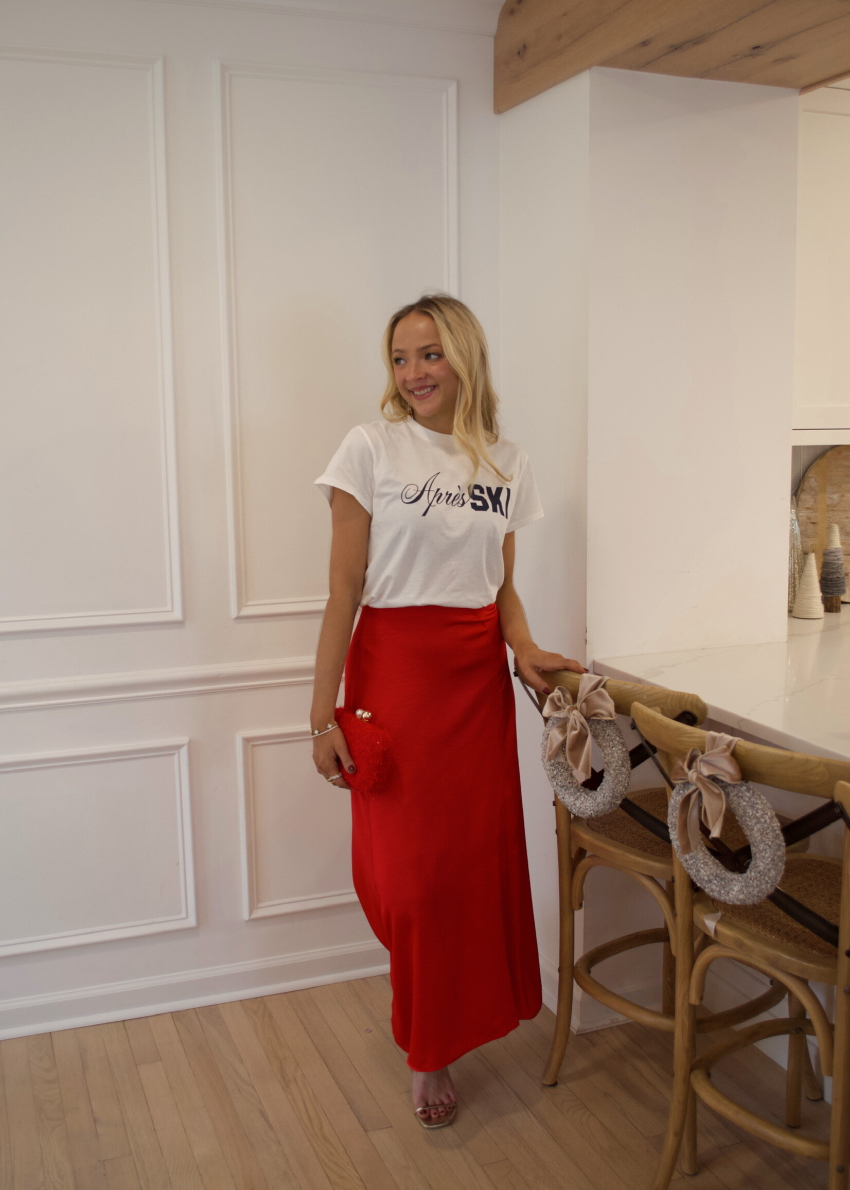 Z Supply Pray For Snow Tourist Tee