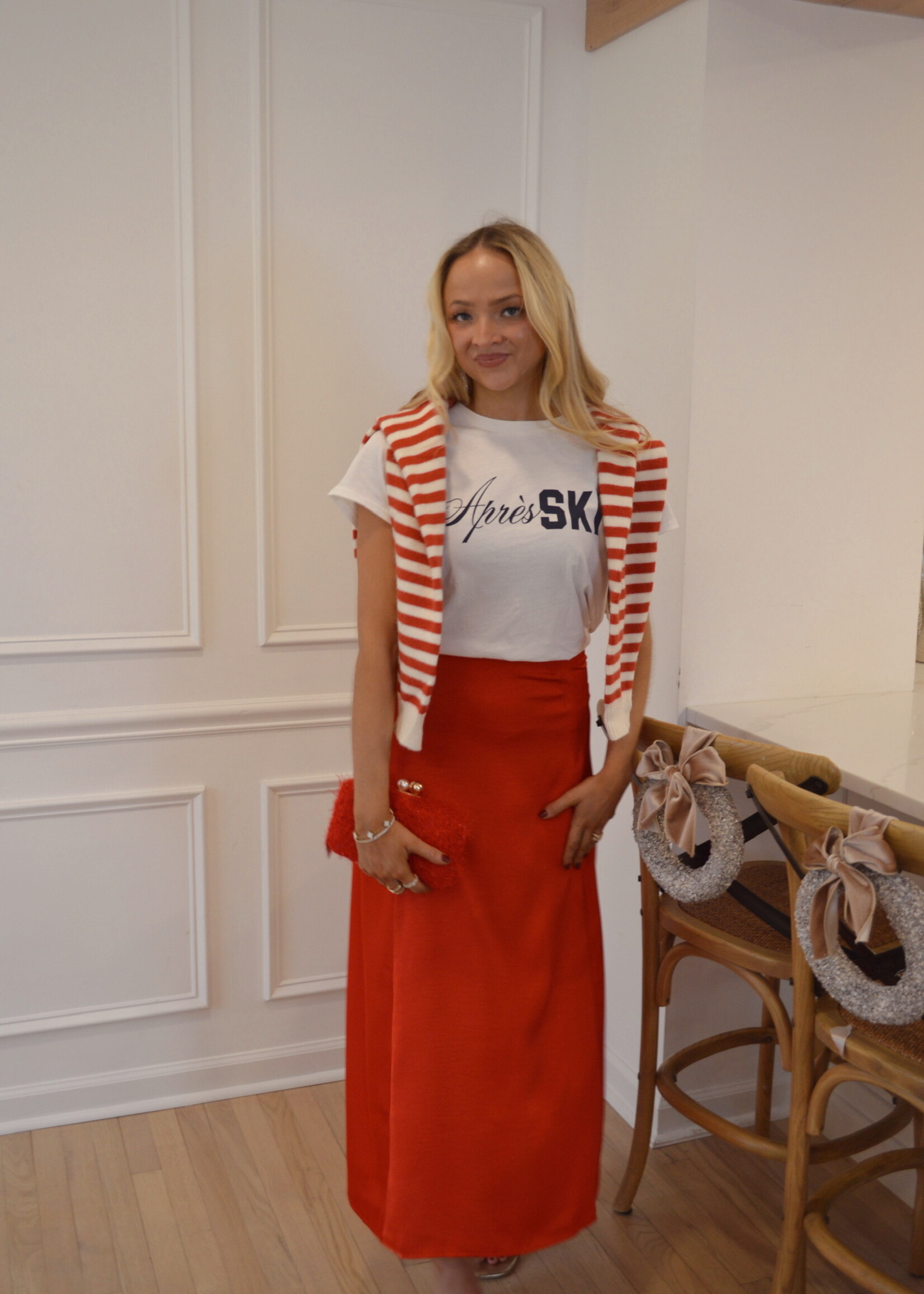 Z Supply Pray For Snow Tourist Tee