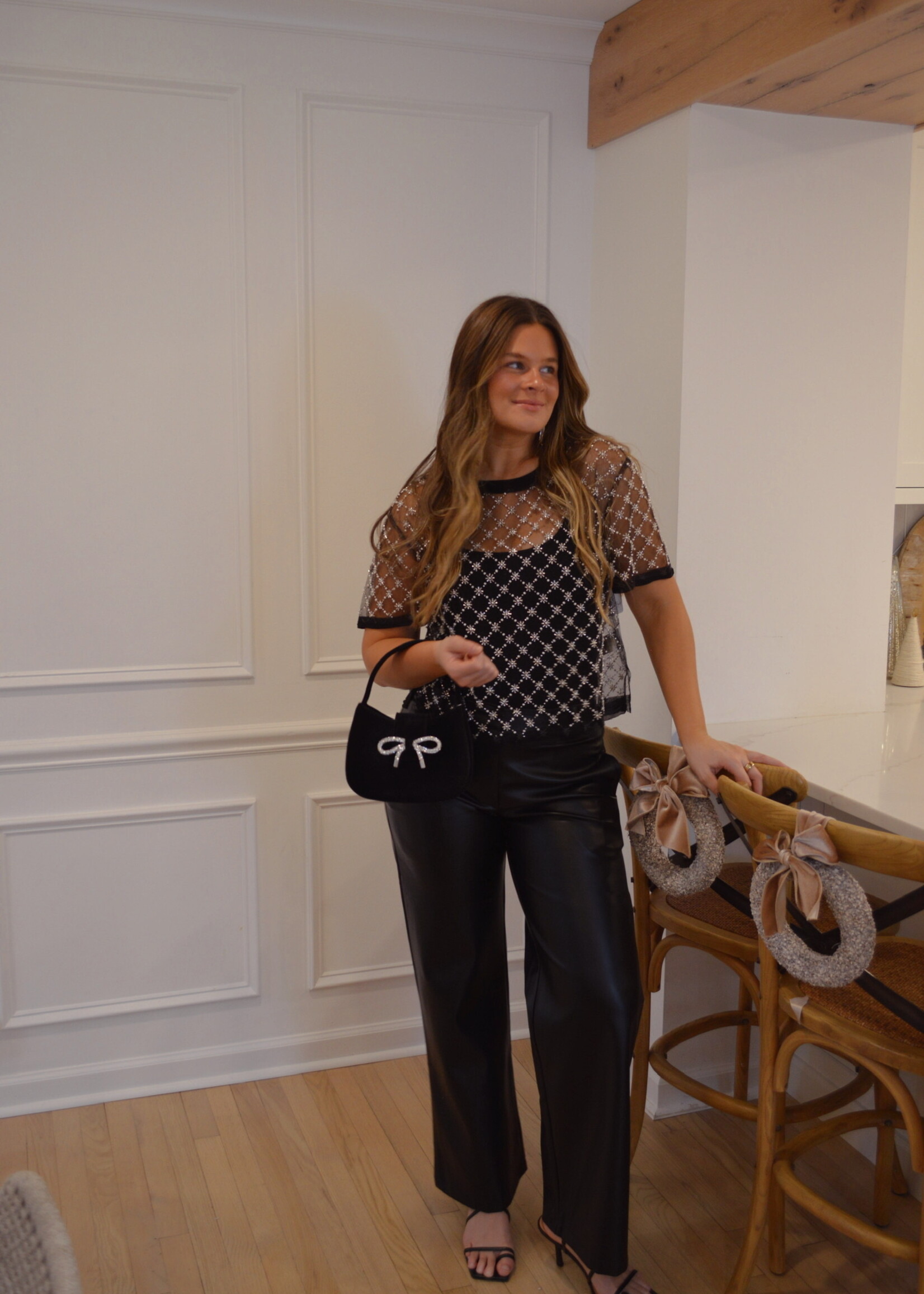 Free People Loir Embellished Knit Top