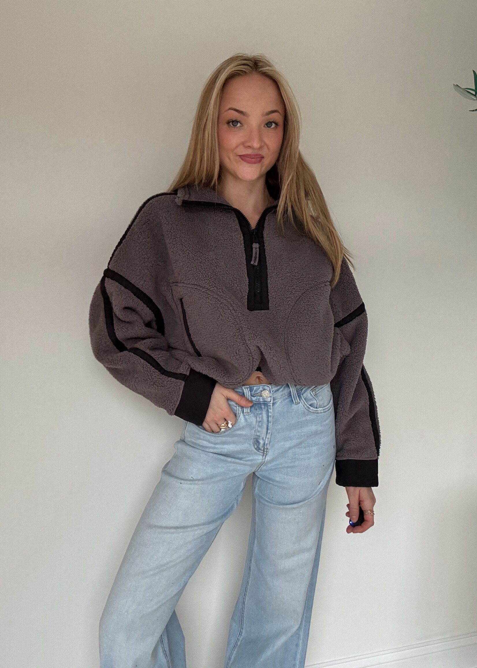 Free People Mountain High 1/2 Zip