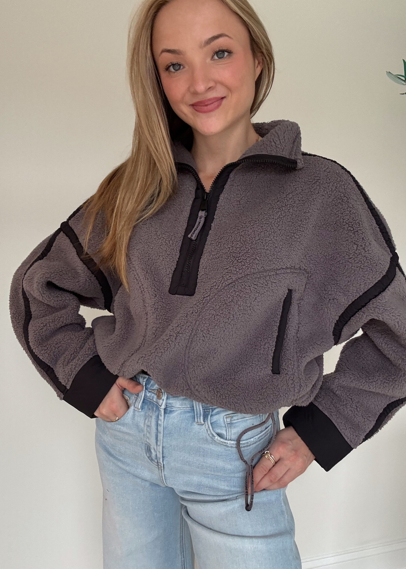 Free People Mountain High 1/2 Zip