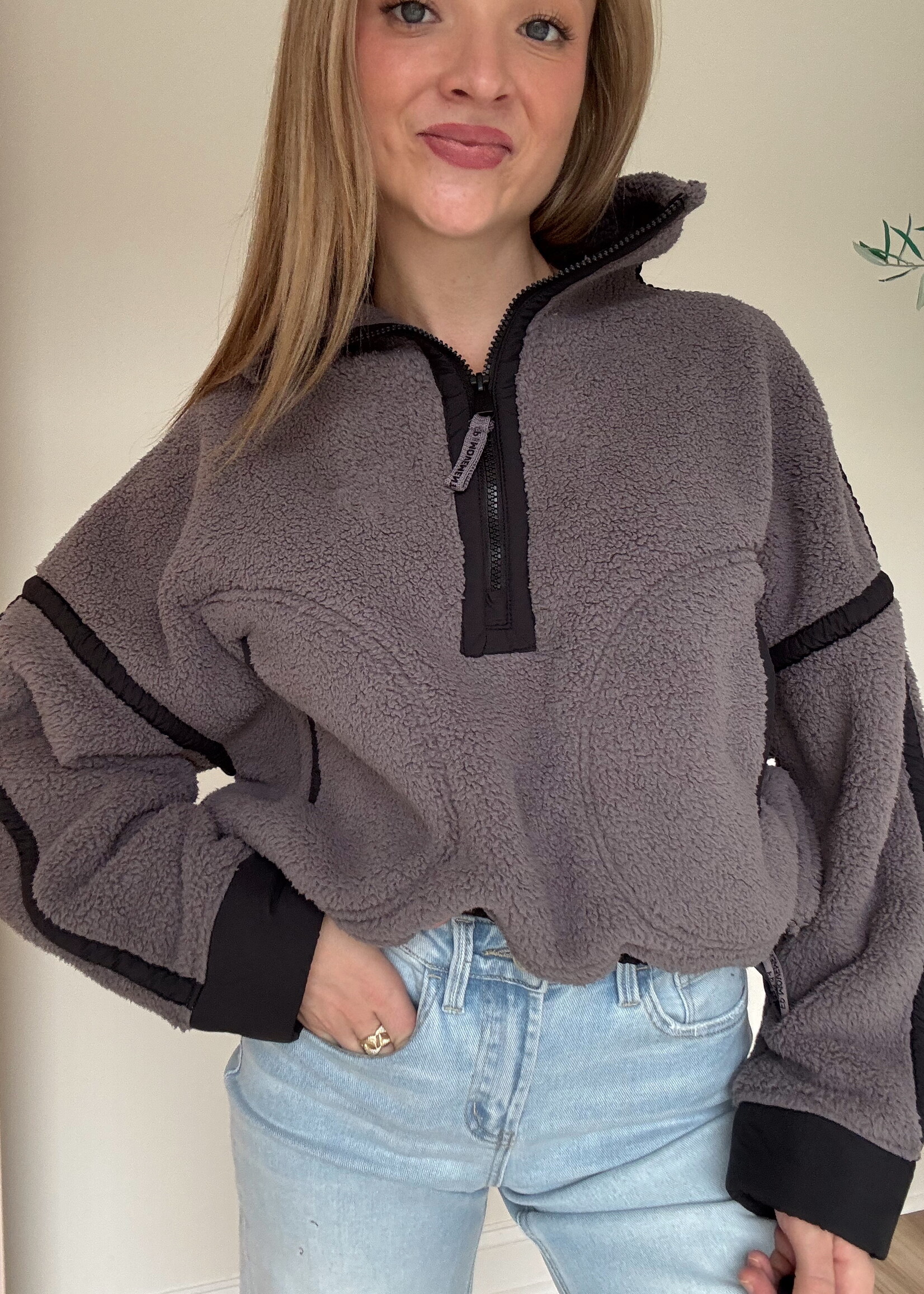 Free People Mountain High 1/2 Zip