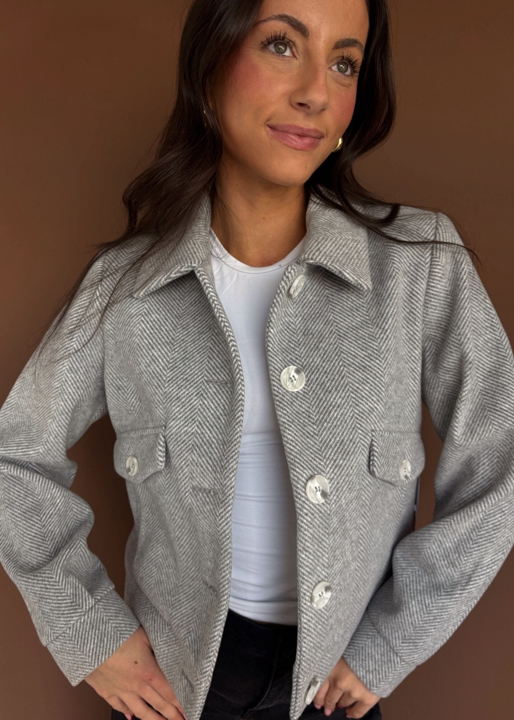 Fantino Herringbone Jacket