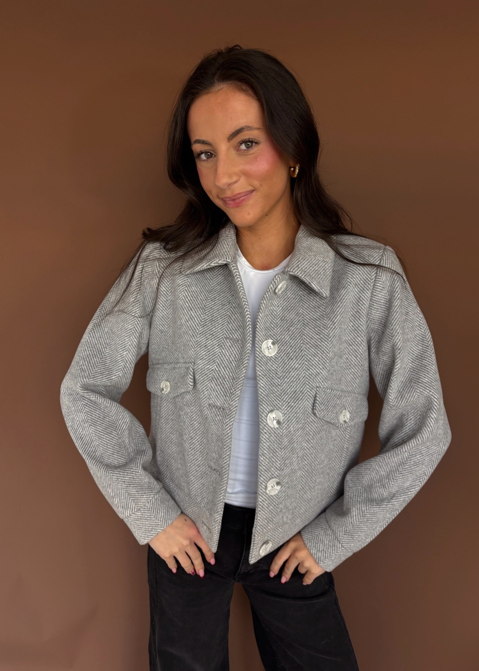 Fantino Herringbone Jacket