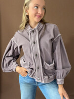 Lizzo Washed Vintage Cardigan Jacket