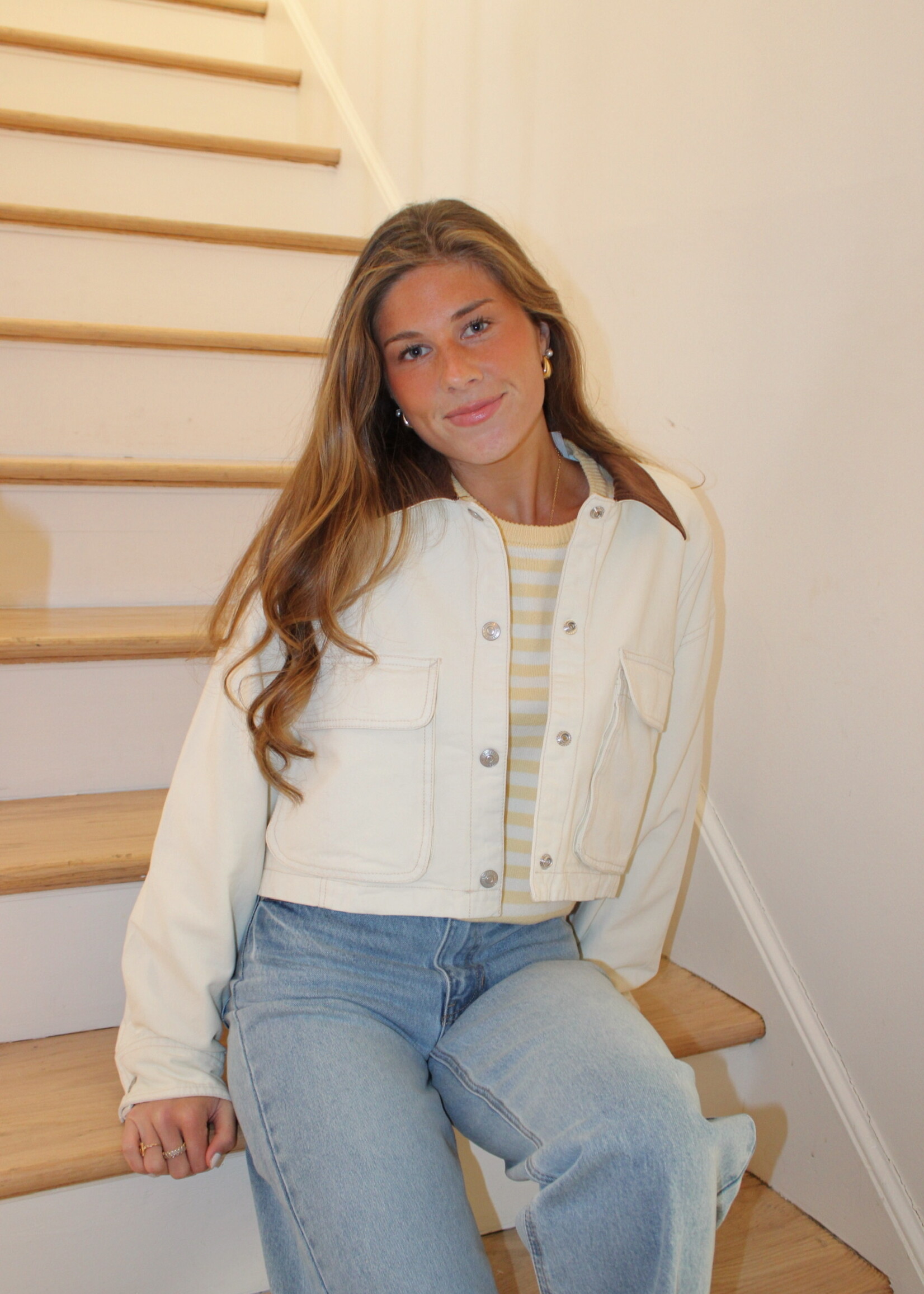 Free People Martha Workwear Jacket