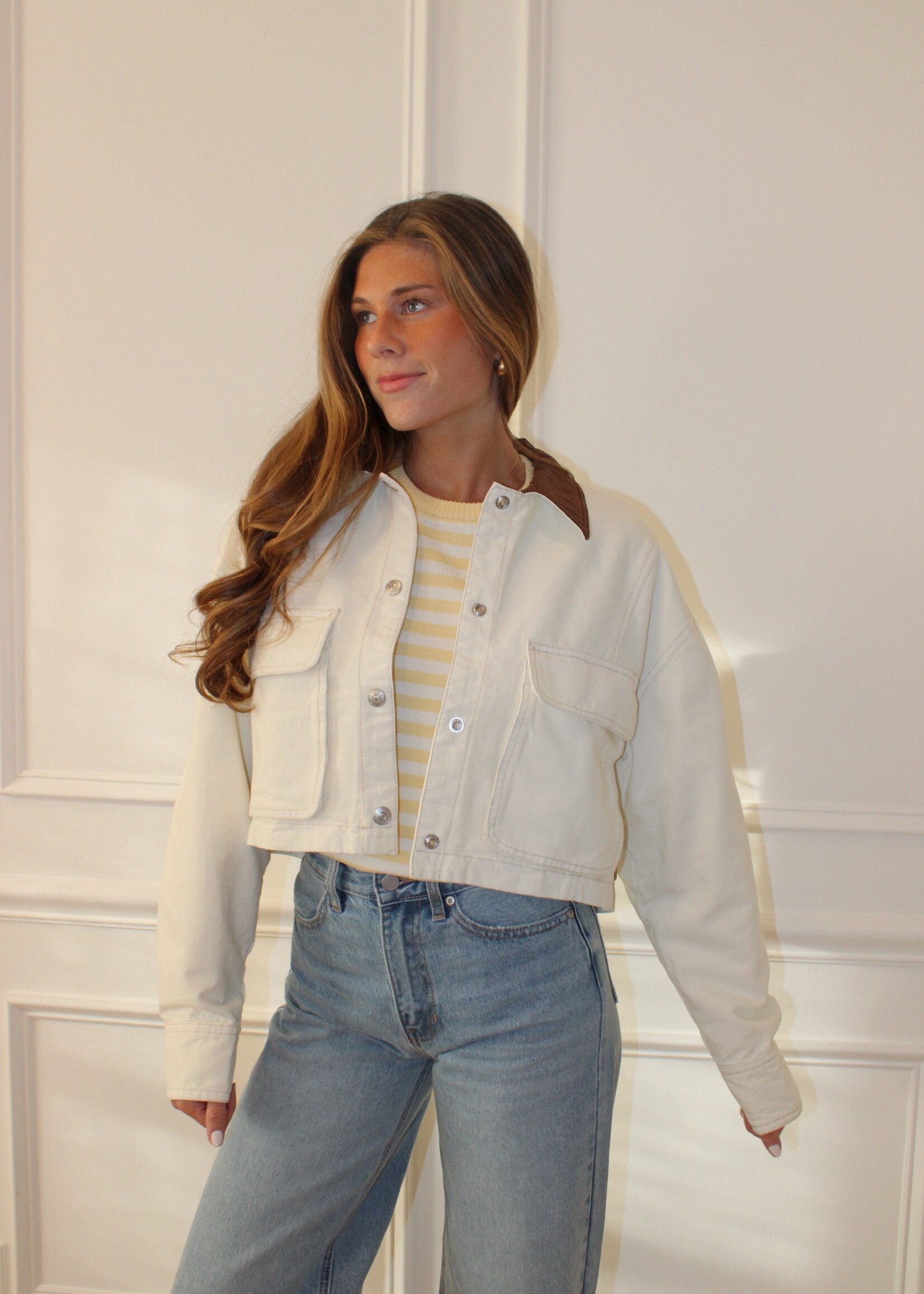 Free People Martha Workwear Jacket