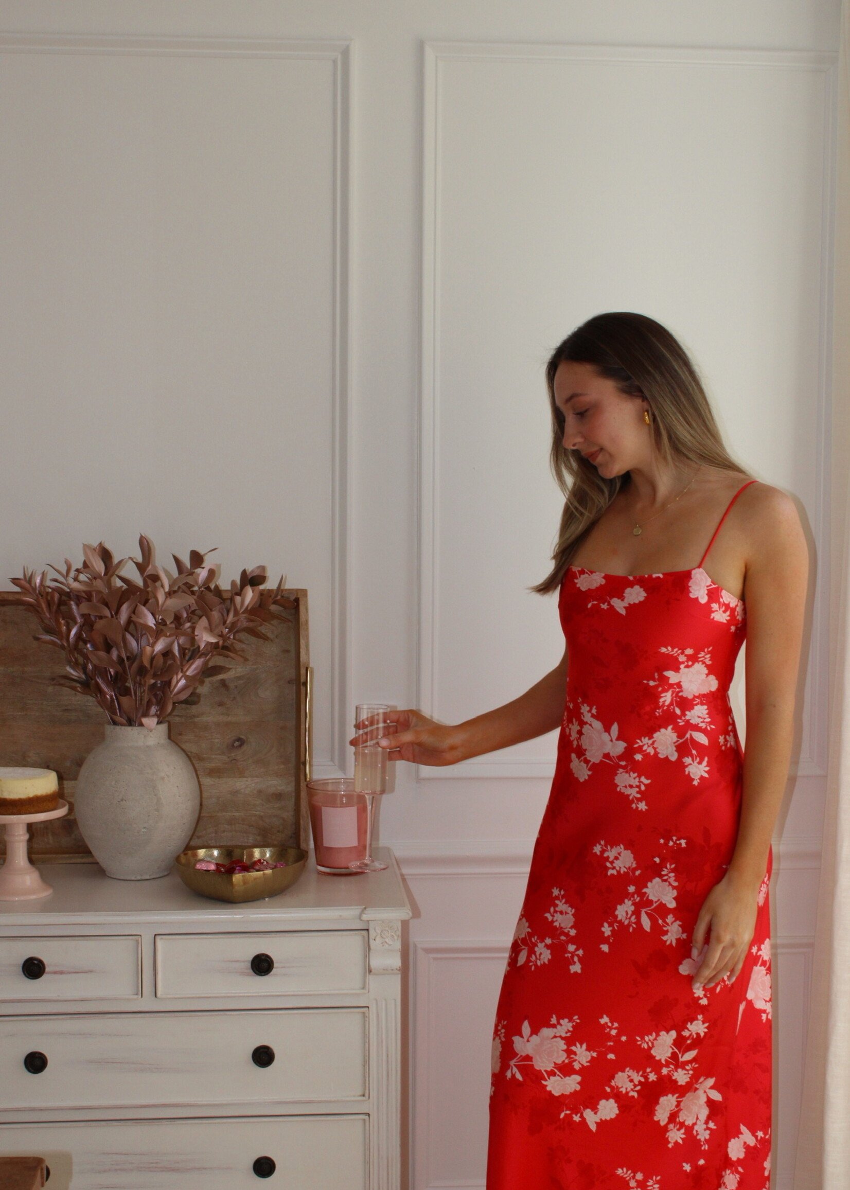 Z Supply Alyse Darya Floral Maxi Dress