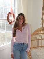 Z Supply Ferris Henley Striped Top