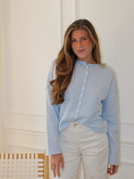 Dolly Rolled Collar Cardigan