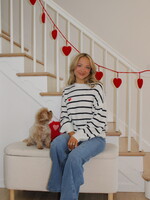 Jazz Striped Knit Sweater