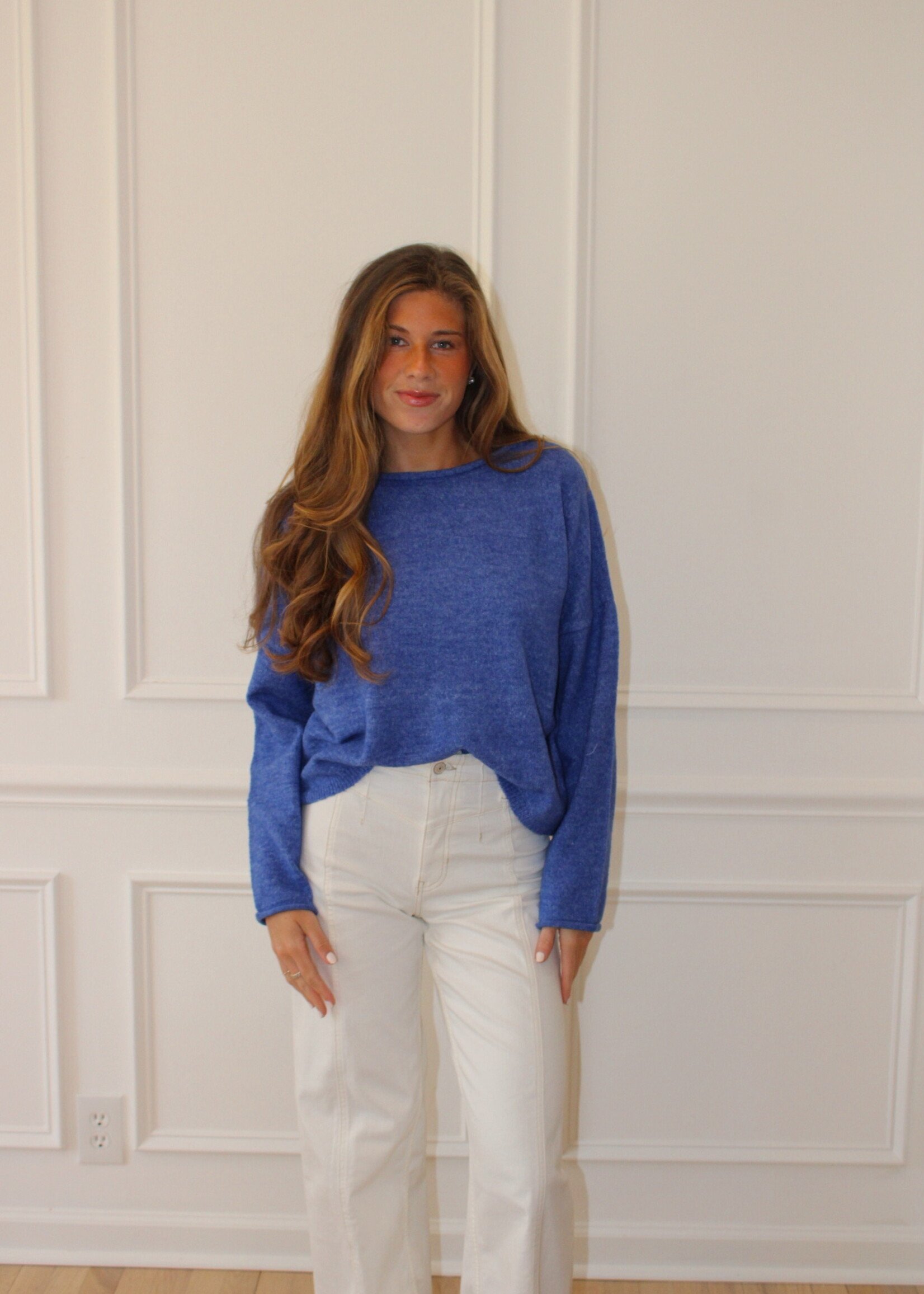 Trixie Rolled Neck Sweater