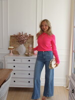 KUT Maya High Rise Fab Ab Wide Leg