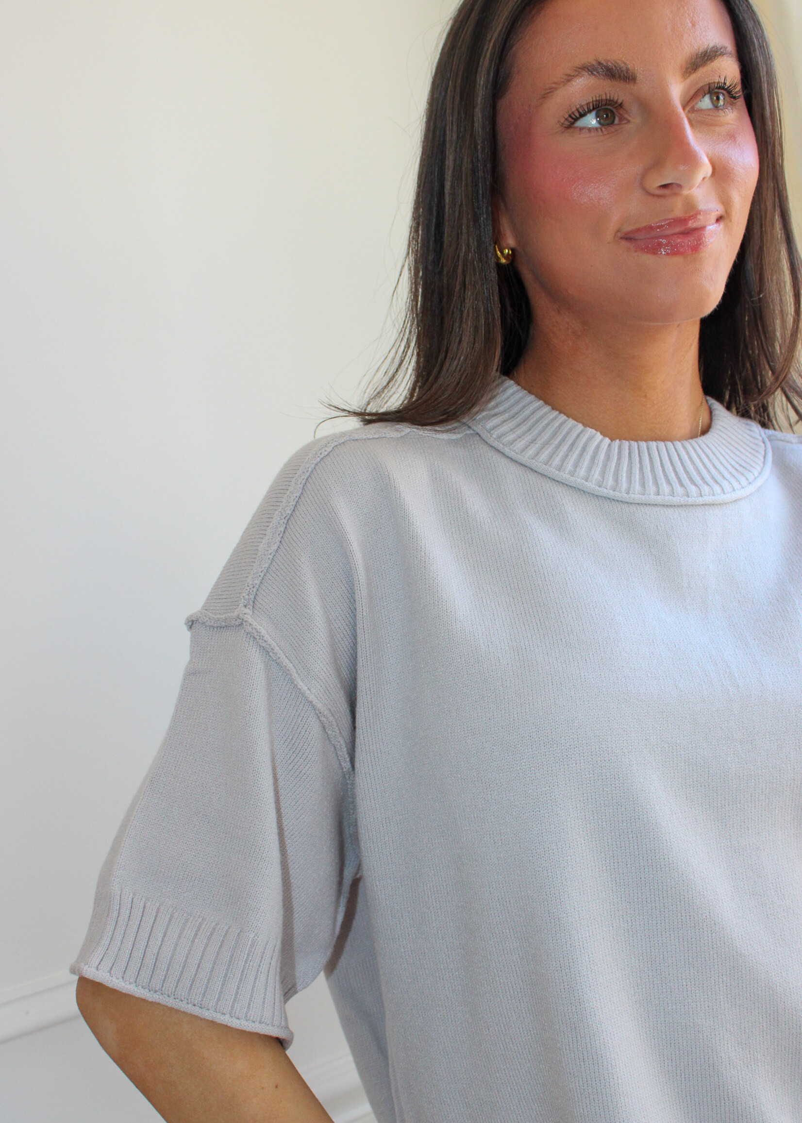 Rune Drop Shoulder Sweater