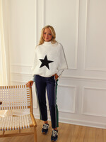 Diandra Star Sweater w/ Side Stitch