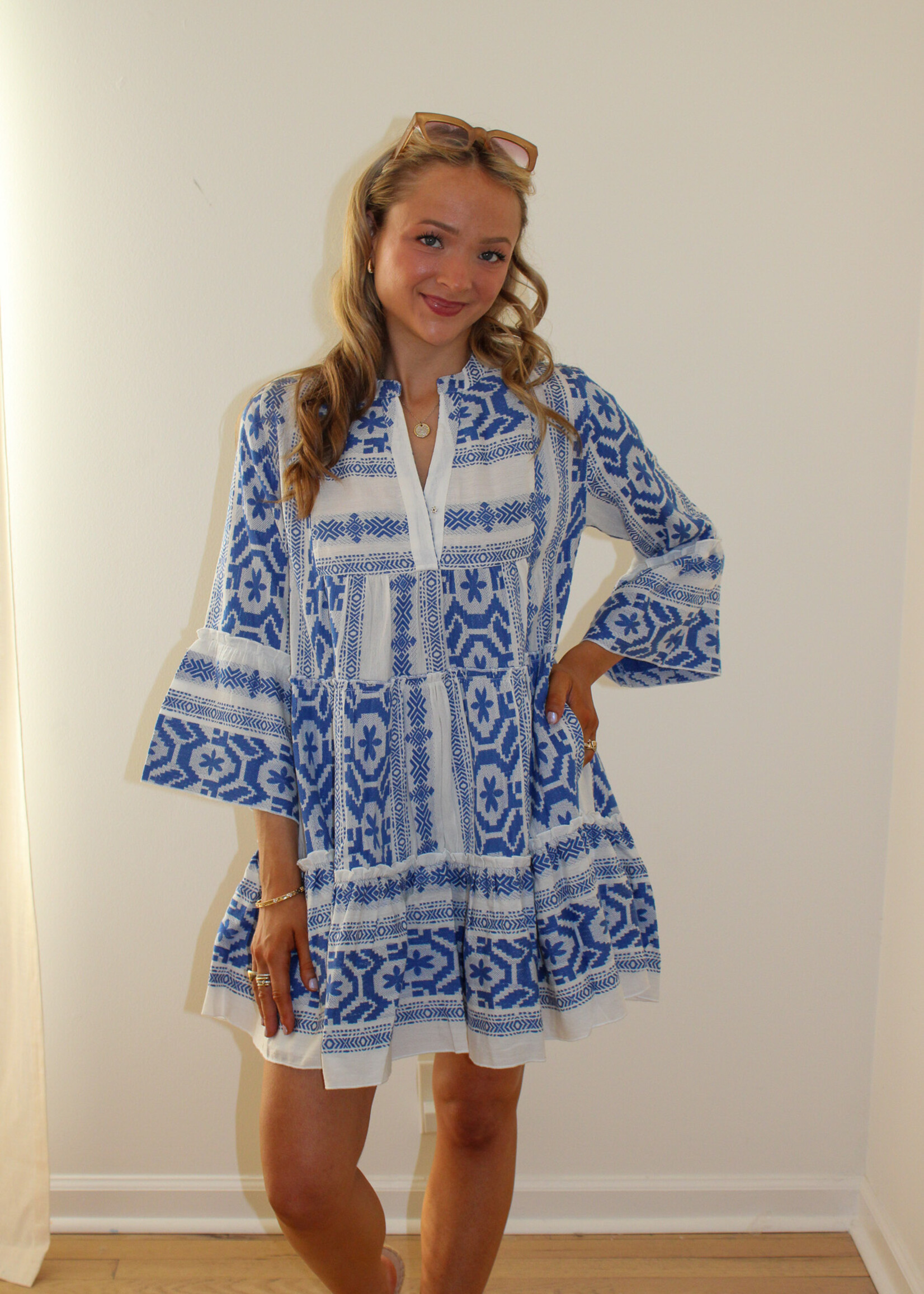 Sahara Long Sleeve Mini Dress