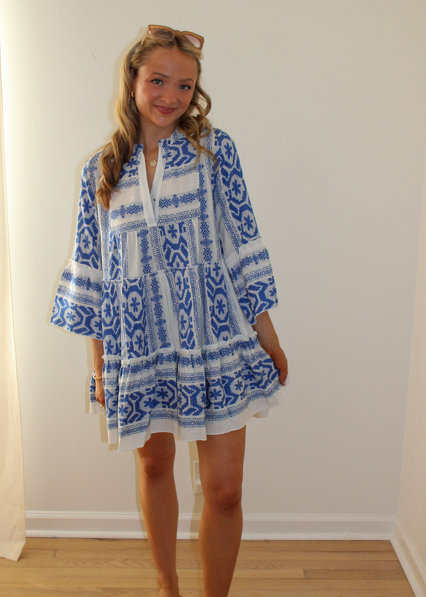 Sahara Long Sleeve Mini Dress
