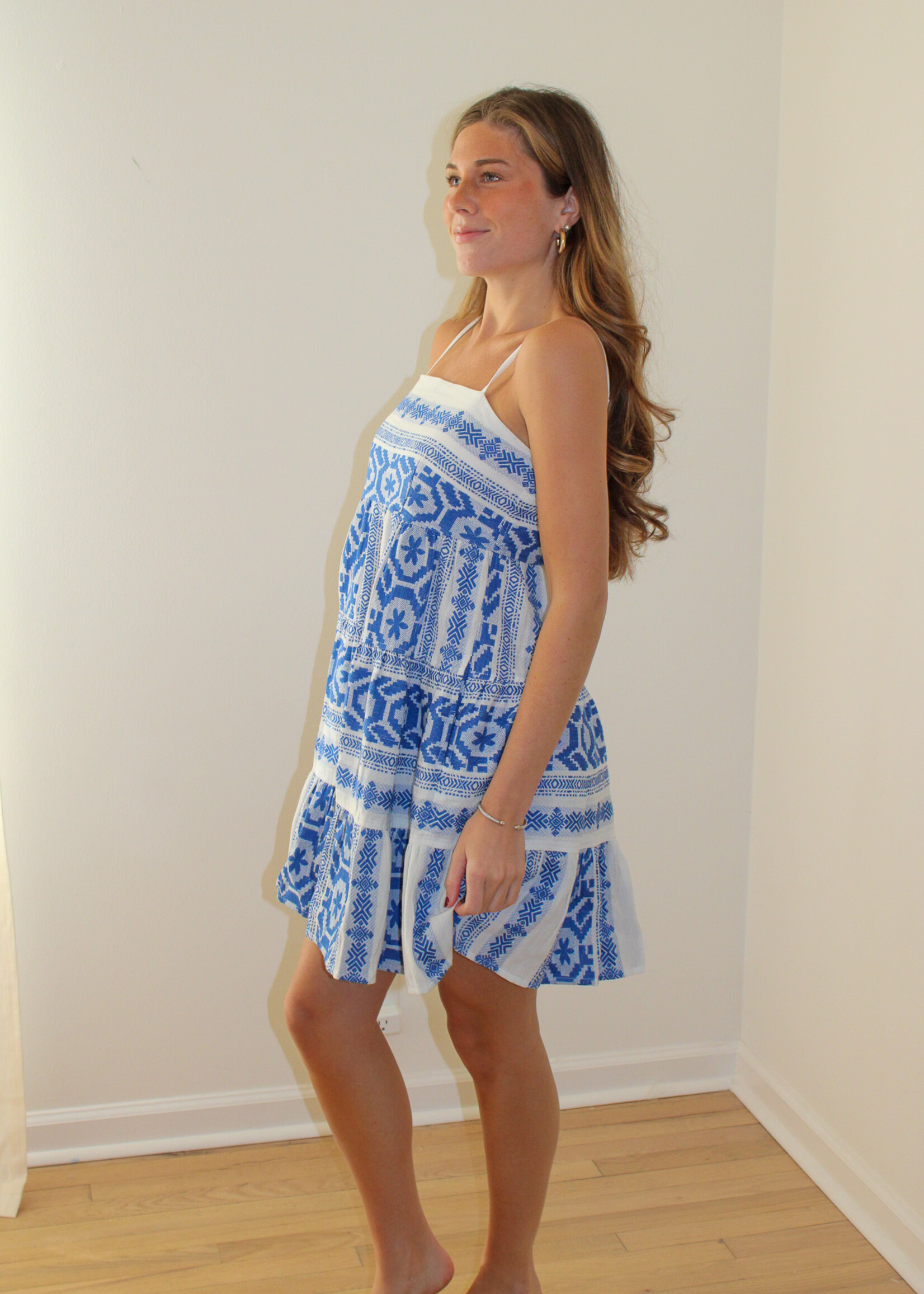 Rosella Tiered Mini Dress