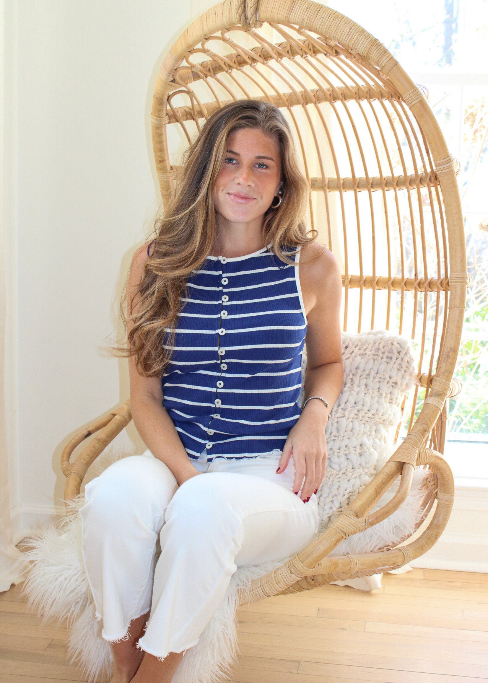 Free People Tilly Striped Tank