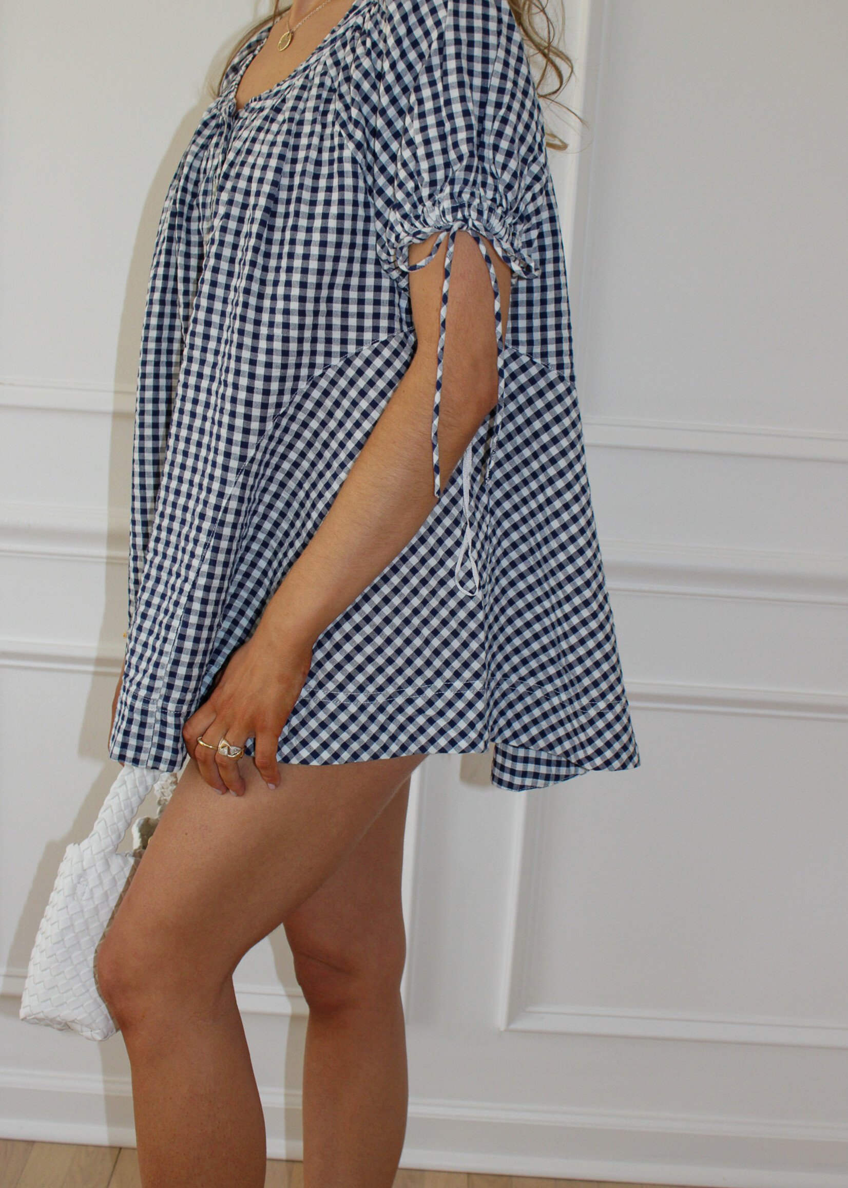 Free People Farley Gingham Tunic