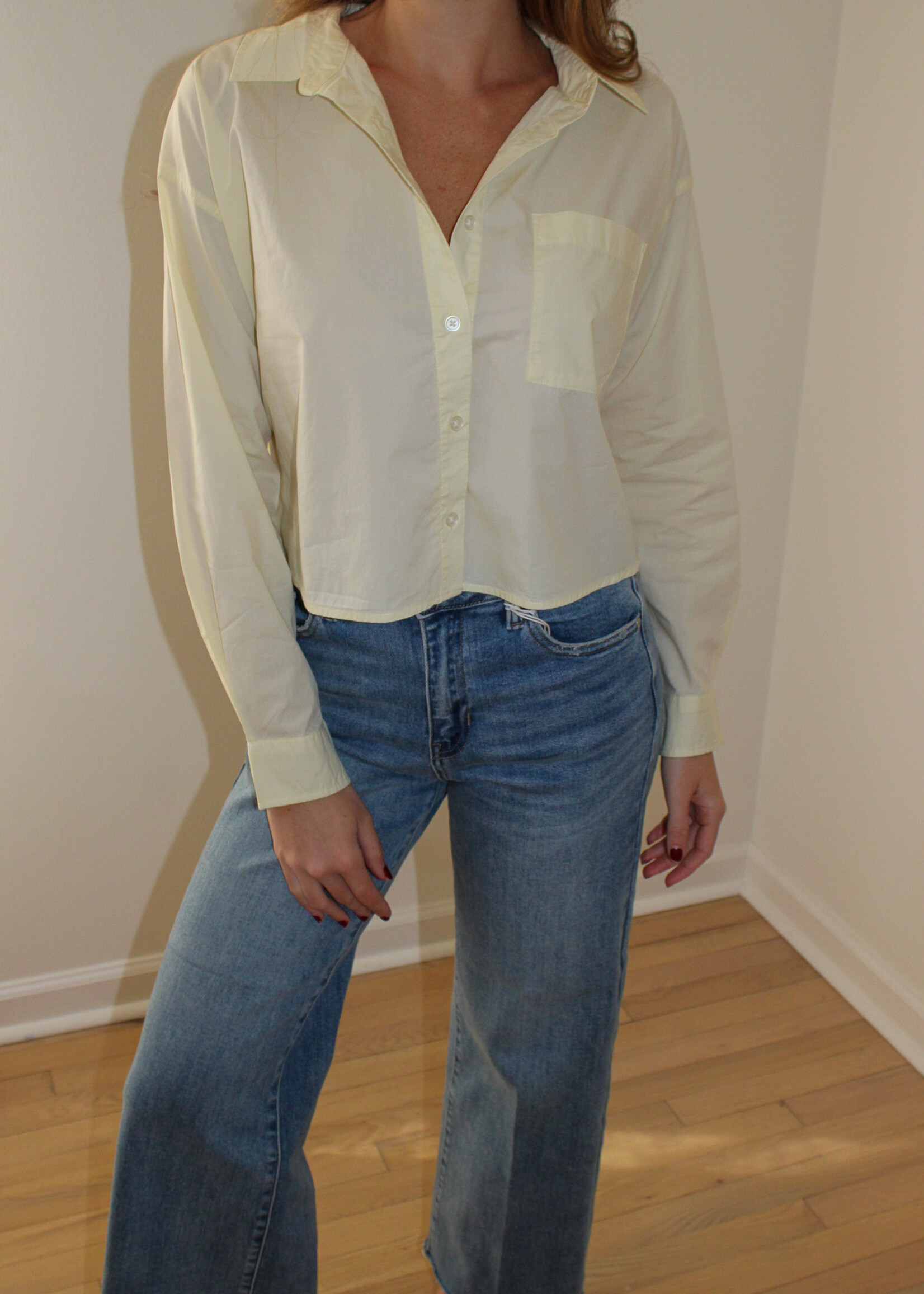 Alfie Slim Wide Leg Jean