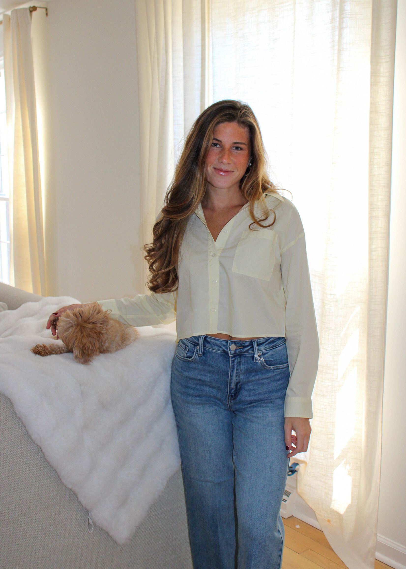 Z Supply Lisette Poplin Top