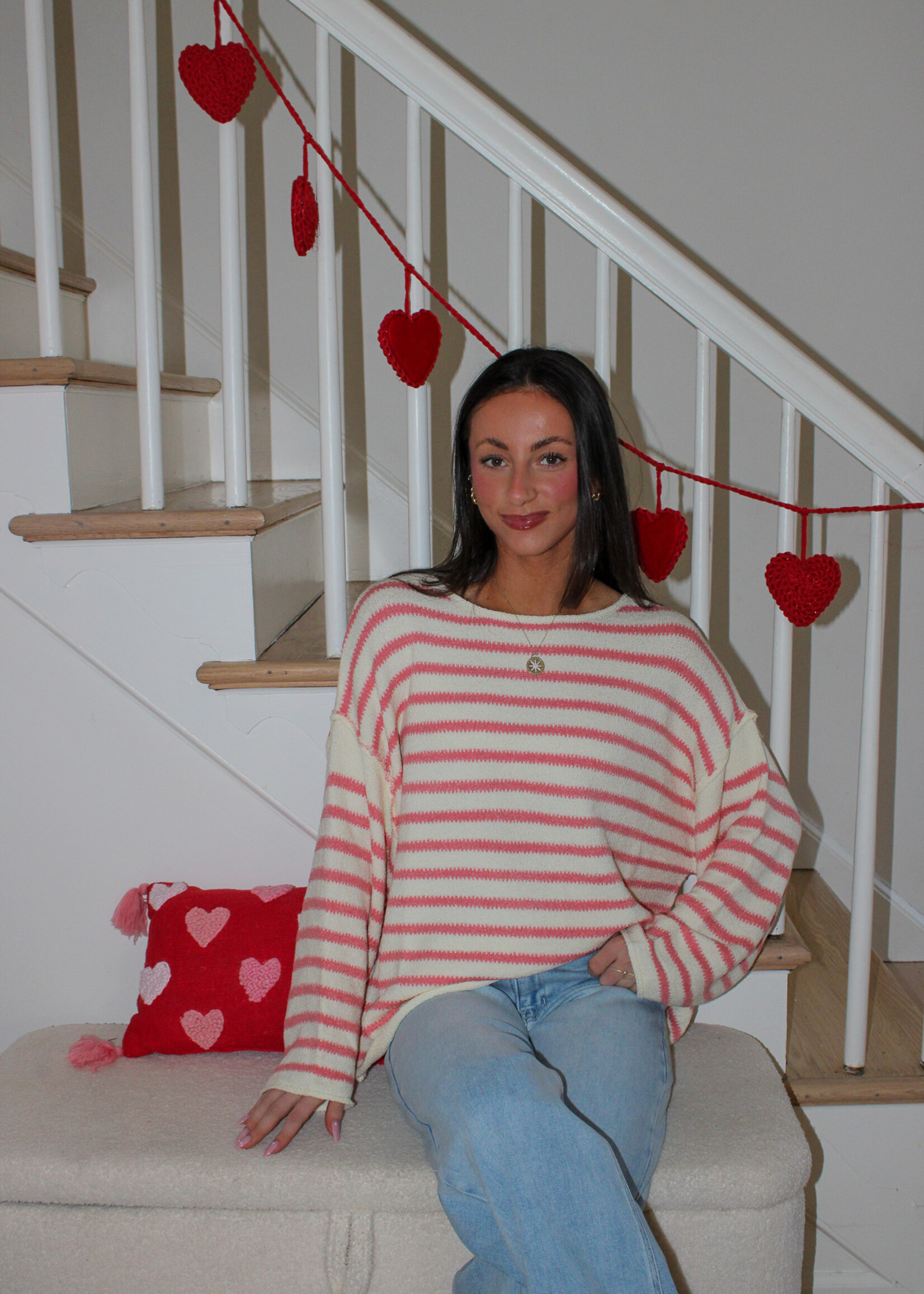 Daisey Striped Sweater