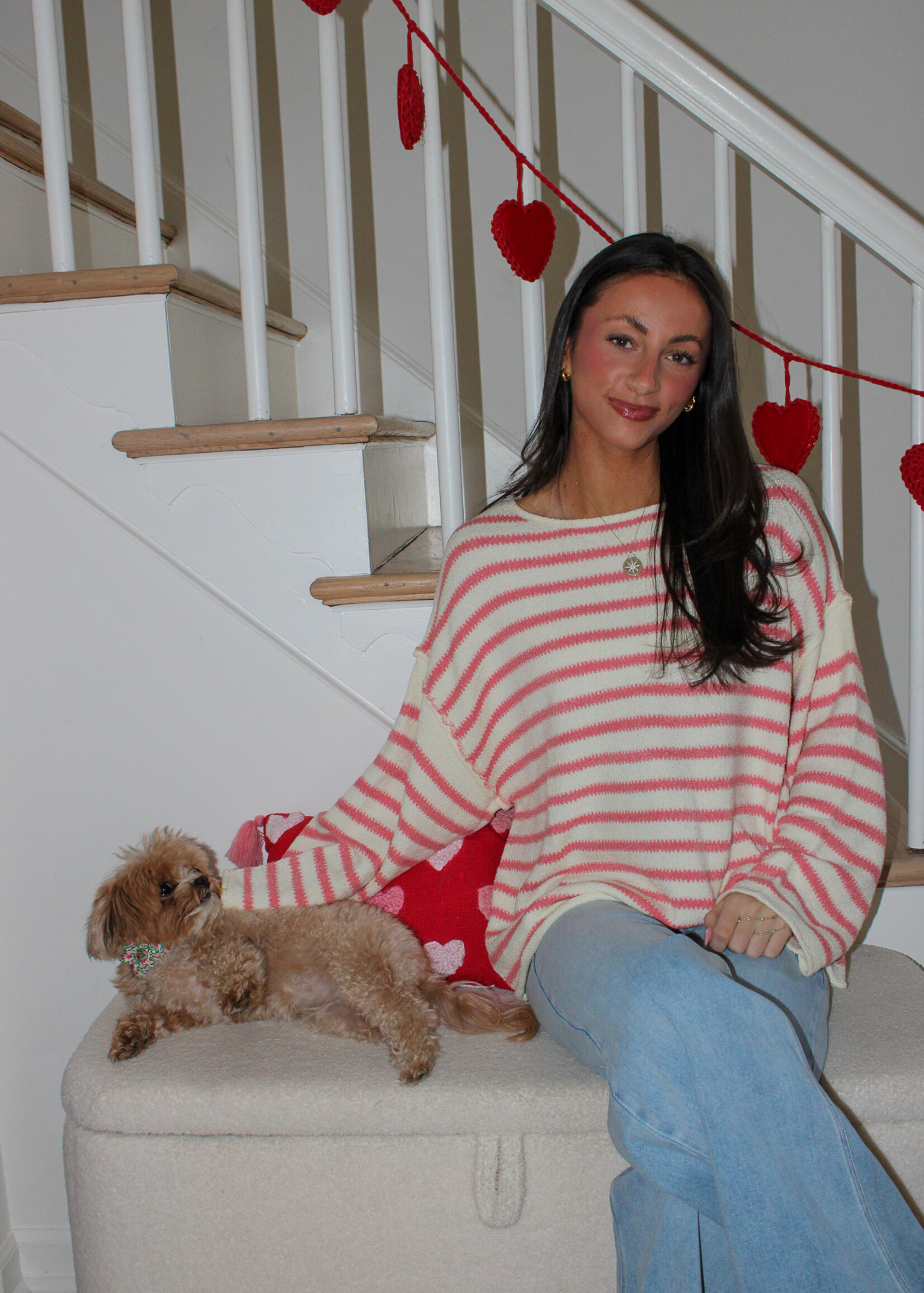 Daisey Striped Sweater