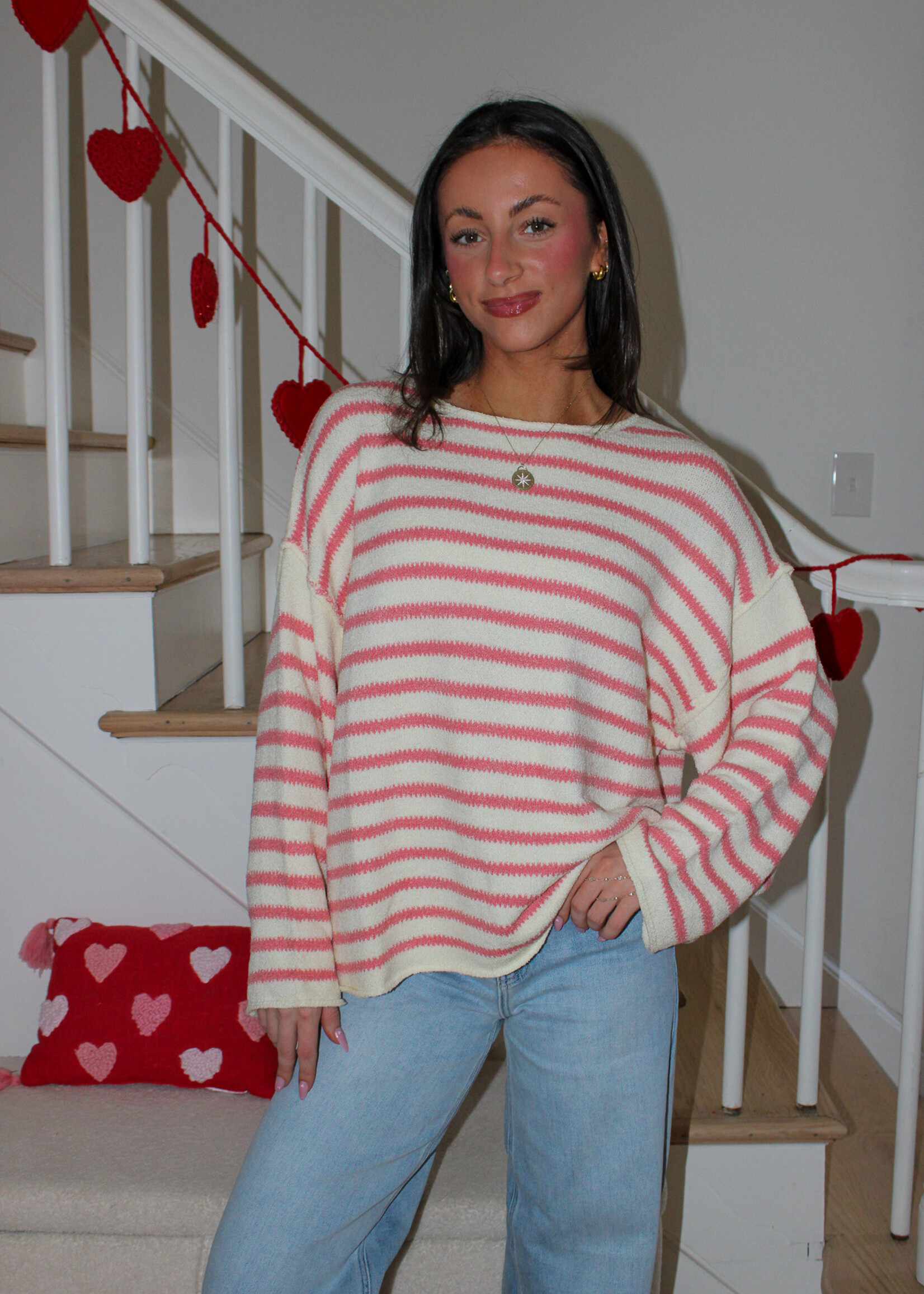 Daisey Striped Sweater