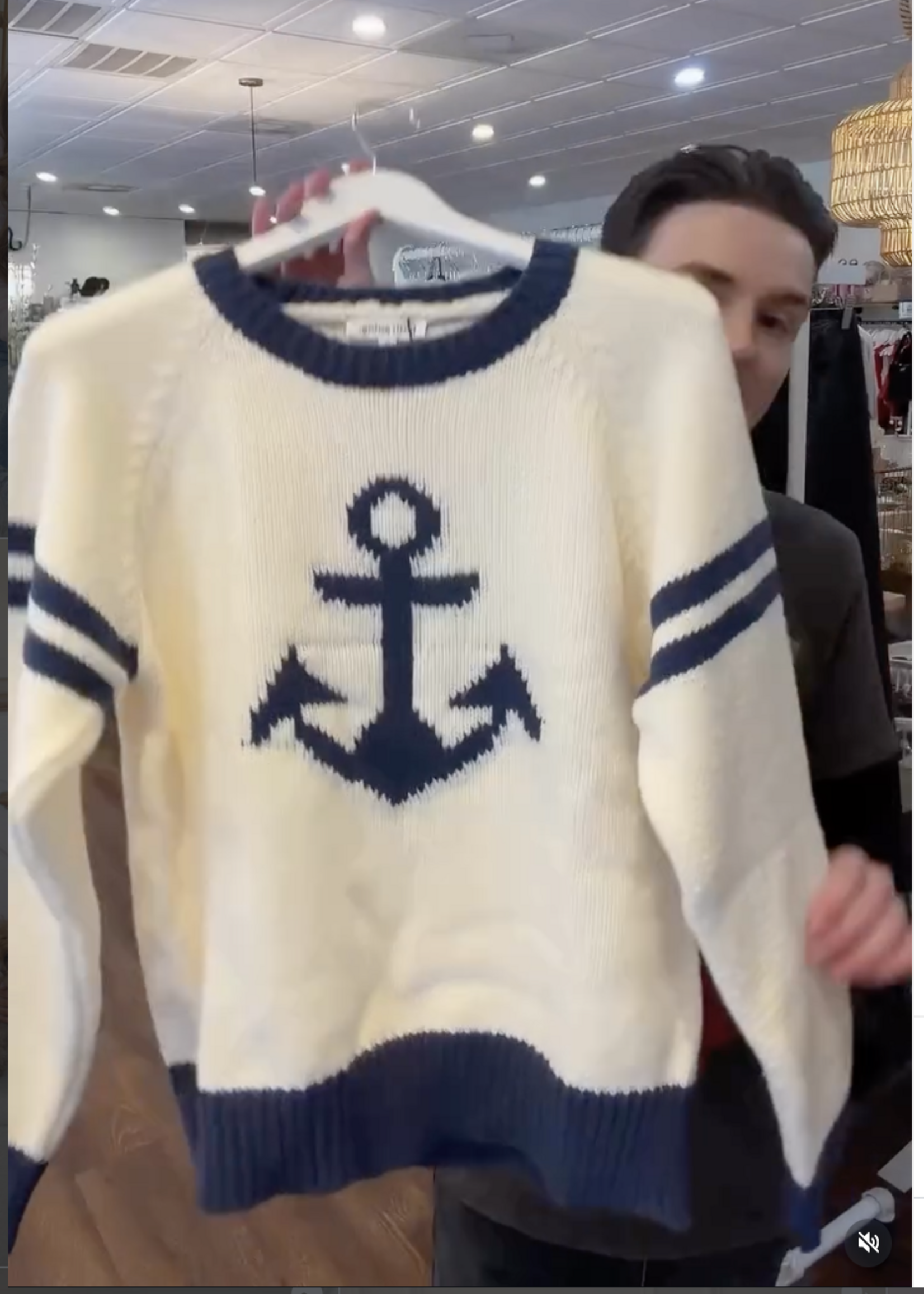 Anchor Raglan Sweater