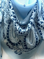 Large Lightweight Square Bandana Scarf