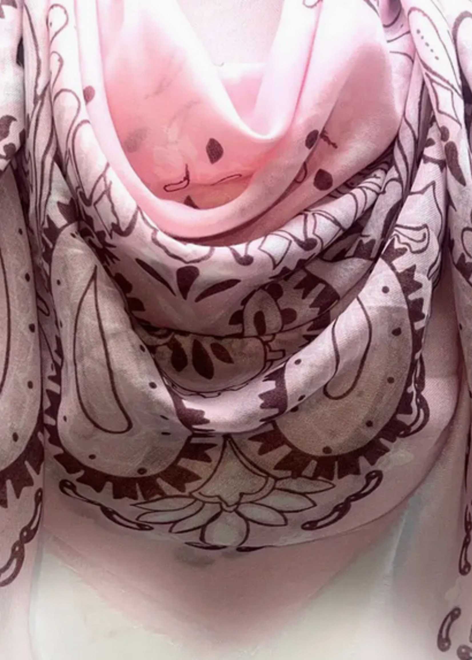 Large Square Bandana Scarf