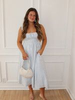 Ciera Tie Front Midi Dress