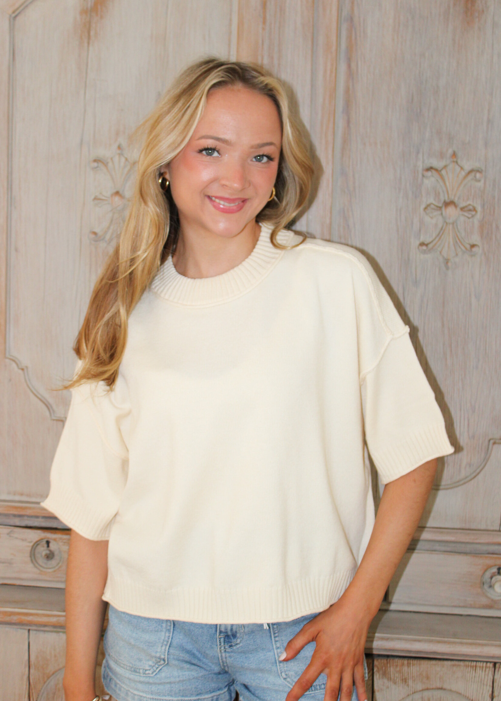 Ciaran  Drop Shoulder Sweater