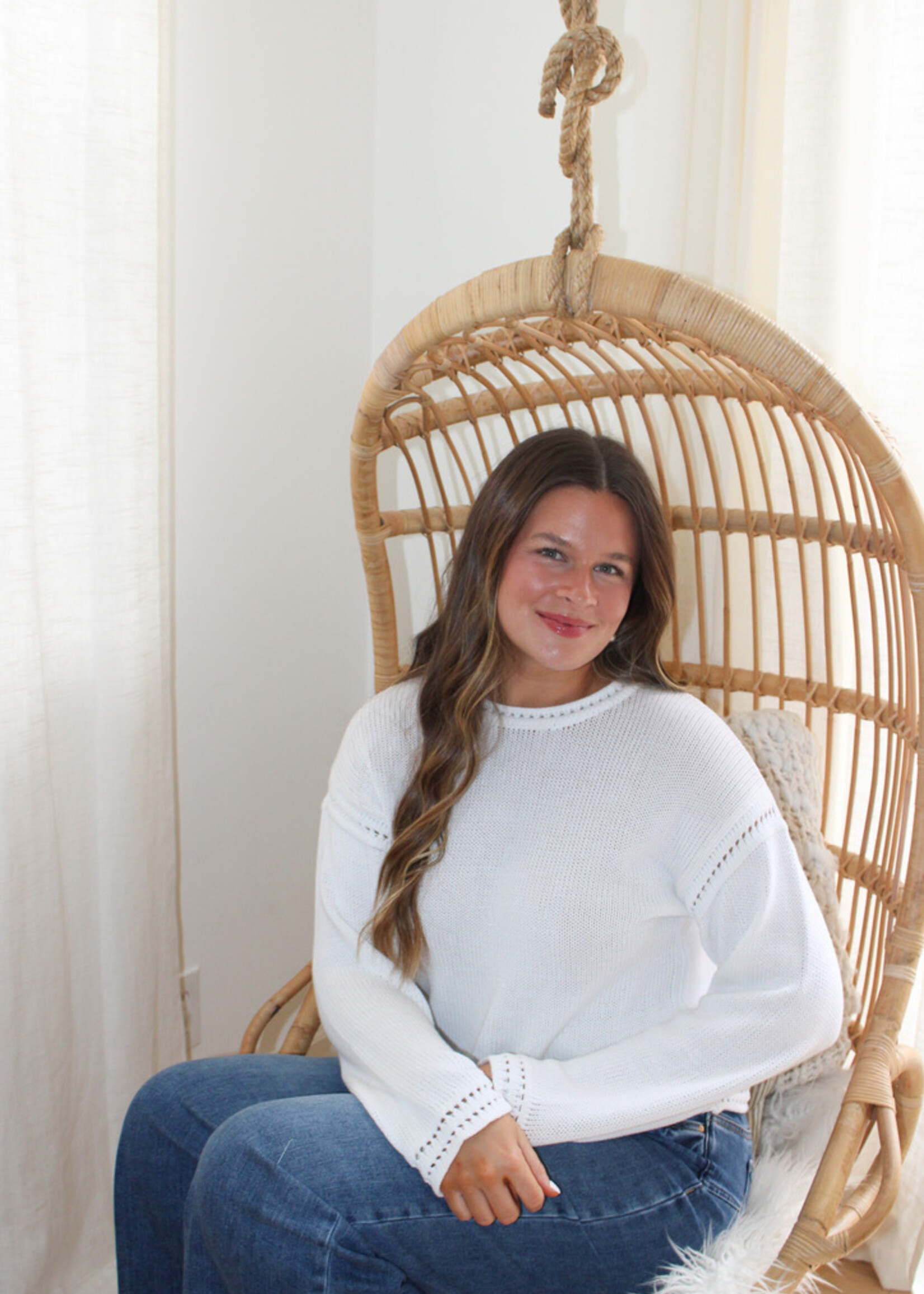 Z Supply Bellami Sweater White