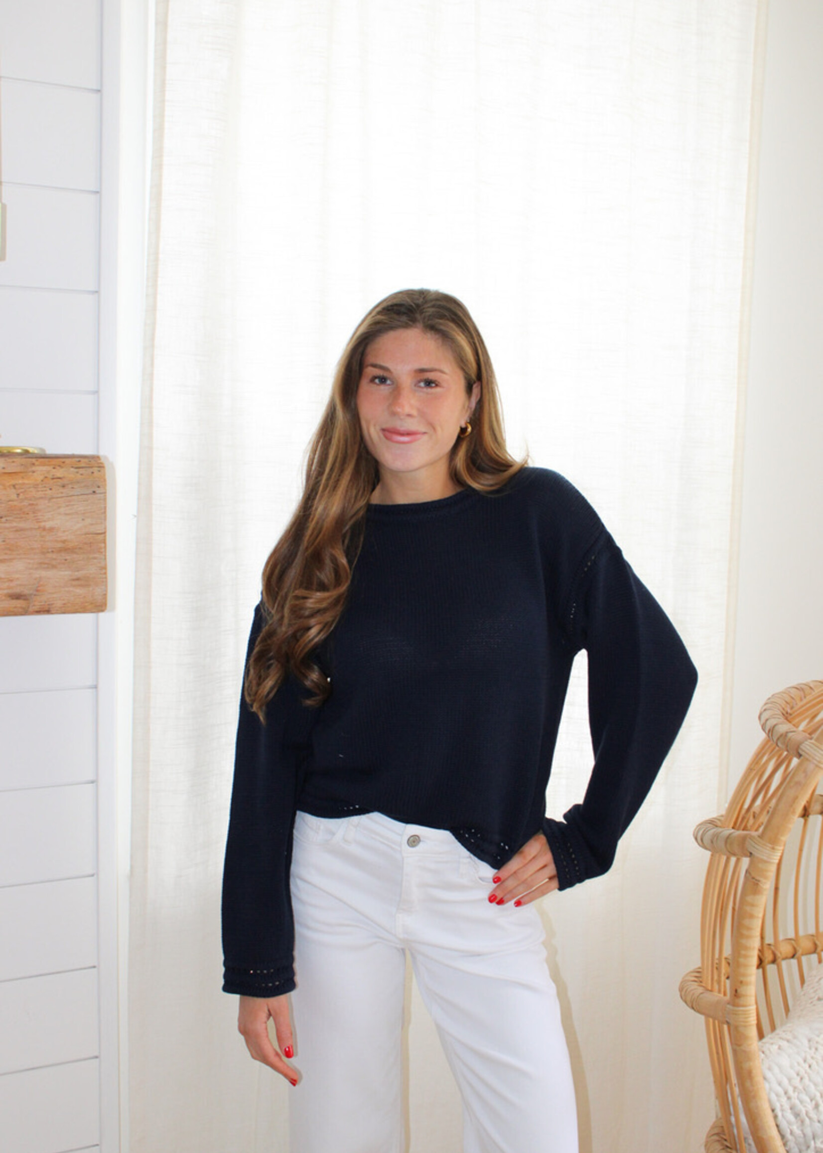 Z Supply Bellami Sweater Eclipse