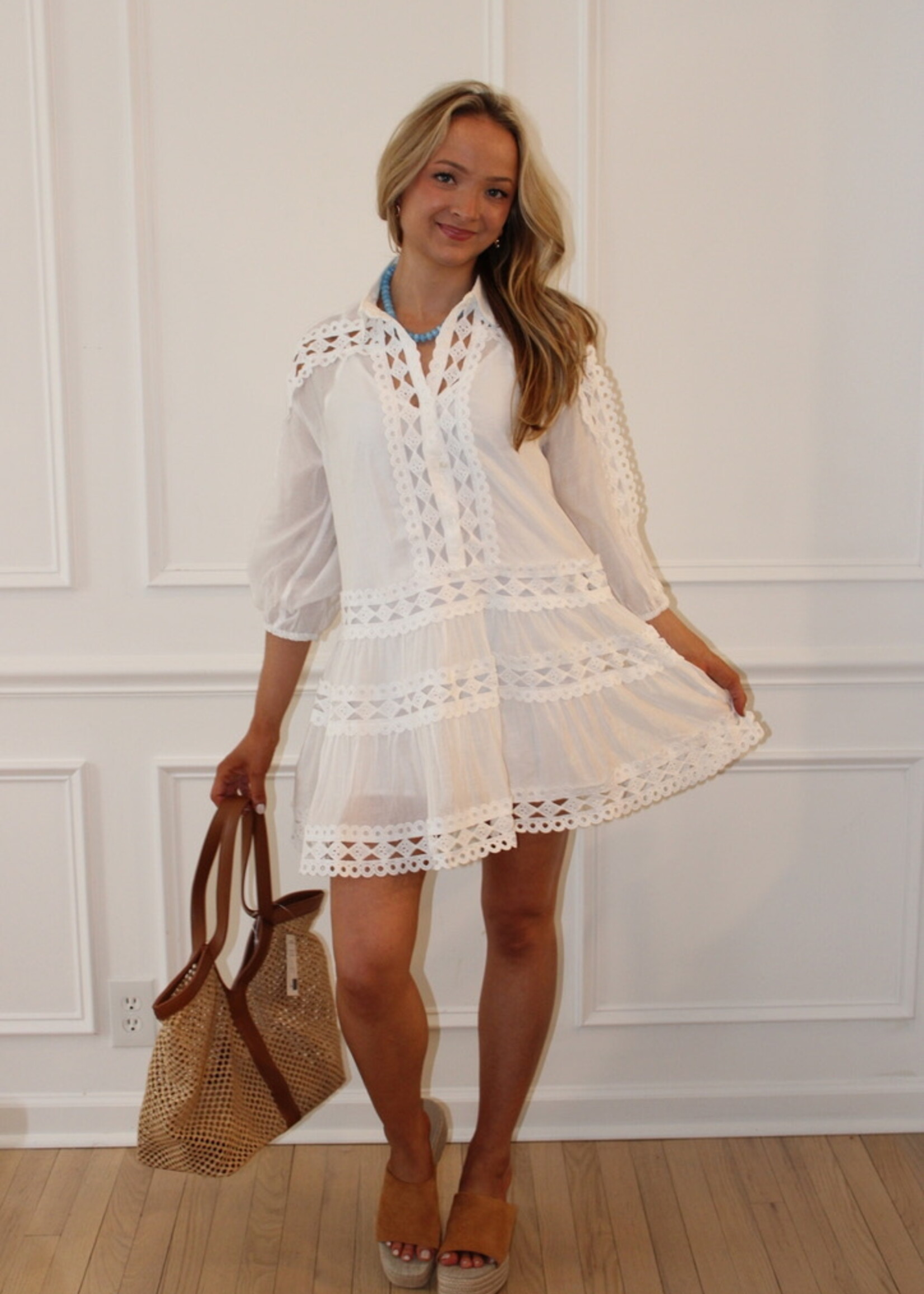 Irelyn 3/4 Sleeve Dress