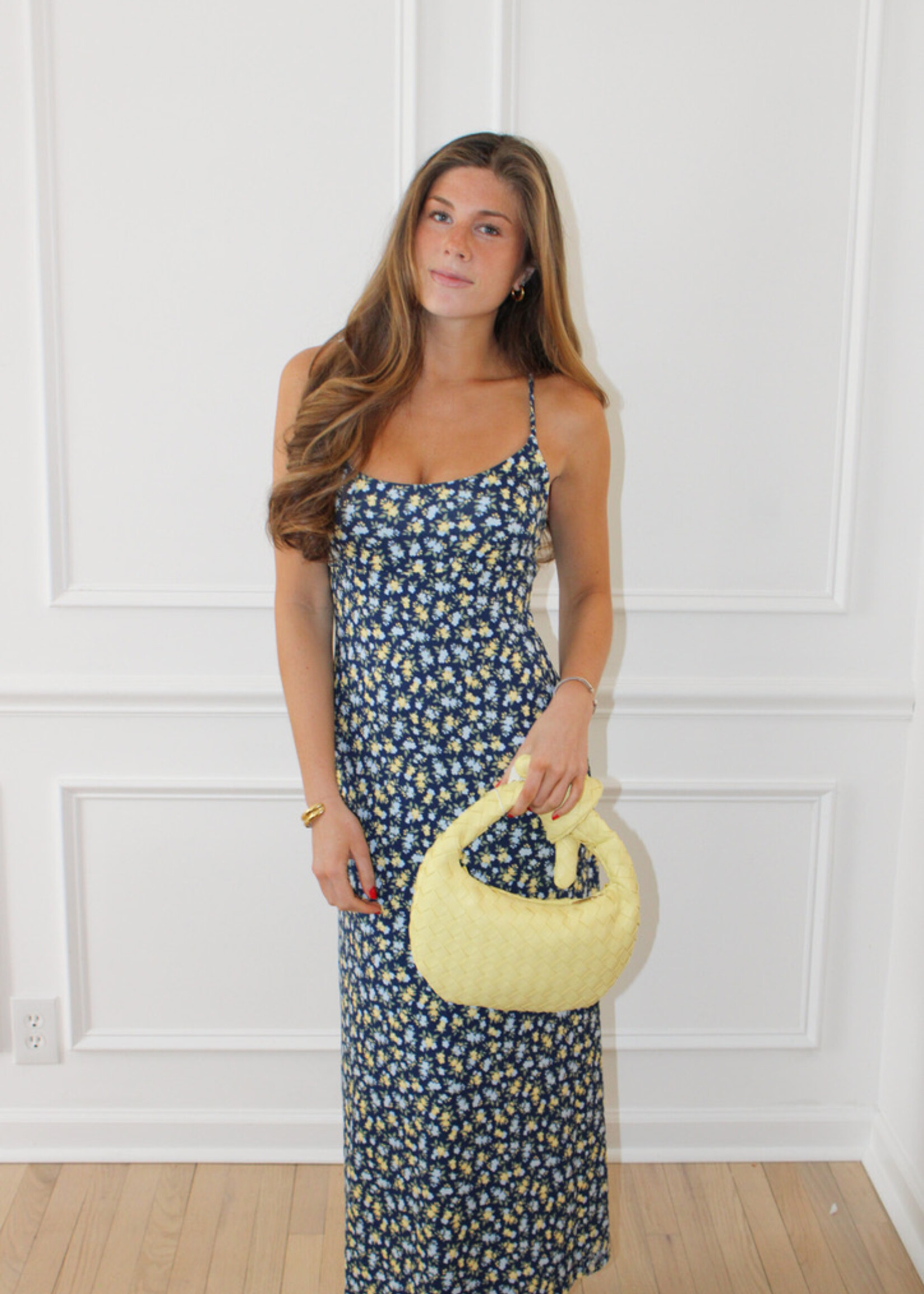 Z Supply Chiara Idra Ditsy Midi Dress