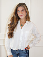 Z Supply Lisette Poplin Top