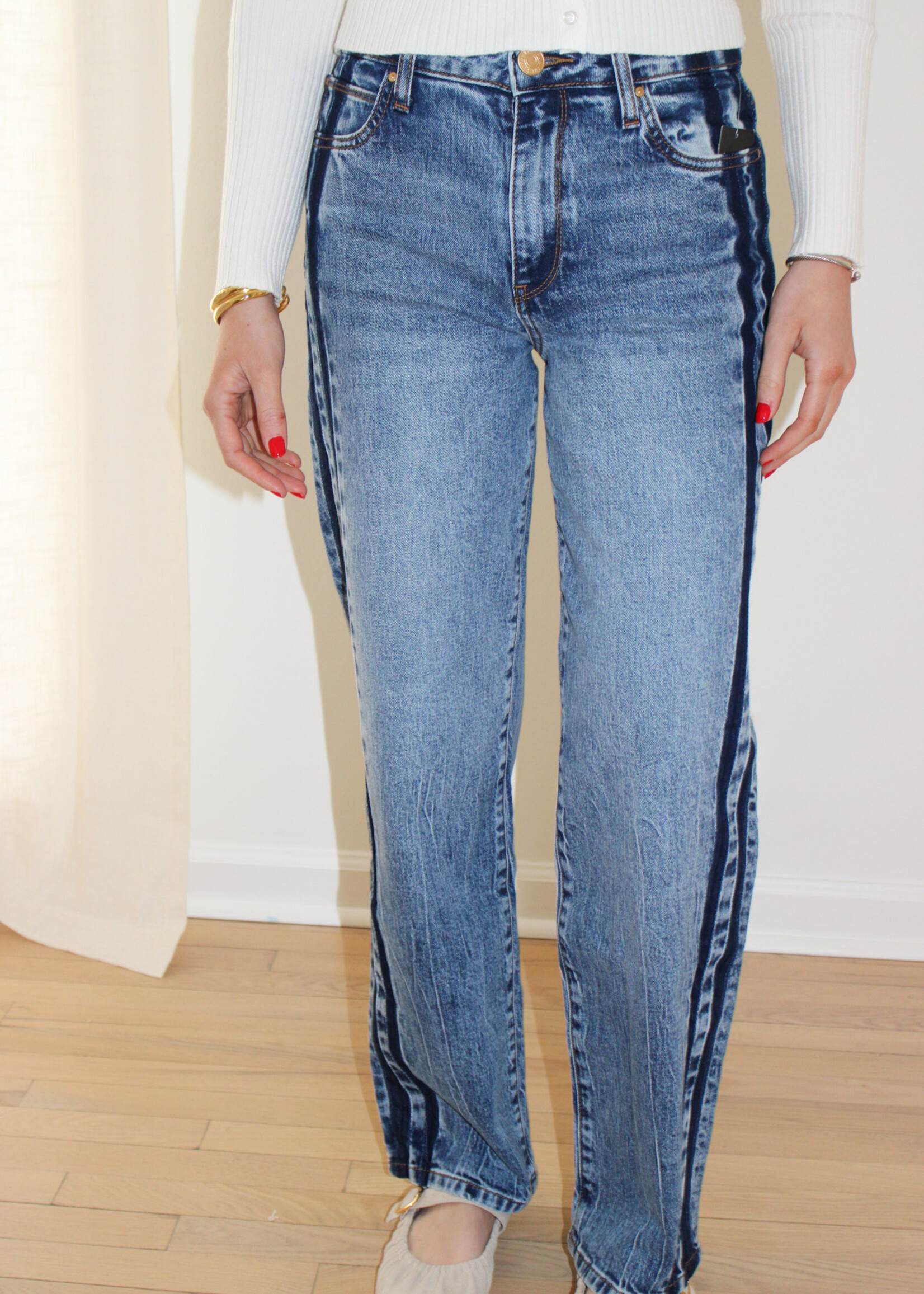 KUT Sienna High Rise Straight Leg