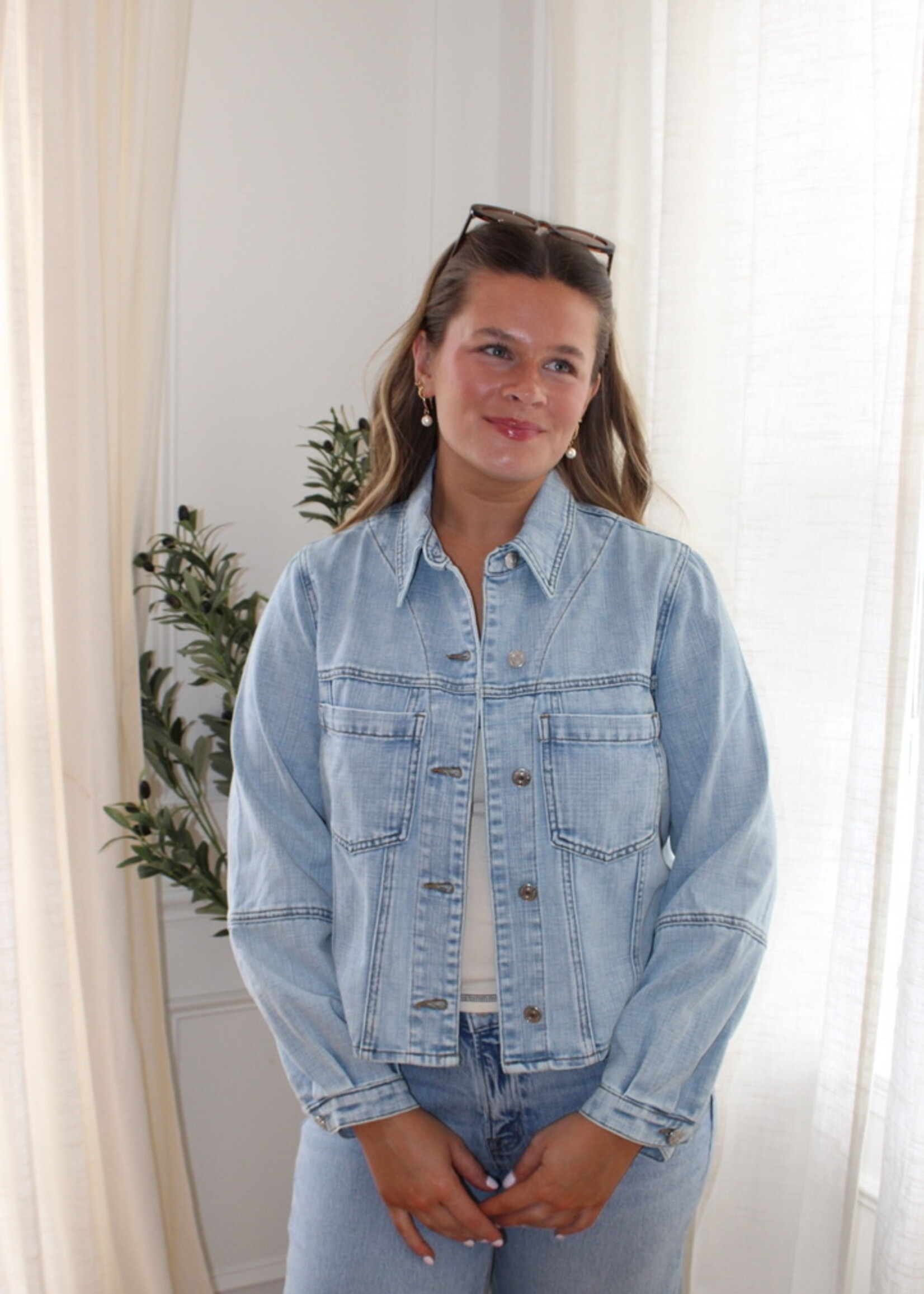 KUT Bailey Button Front Jacket