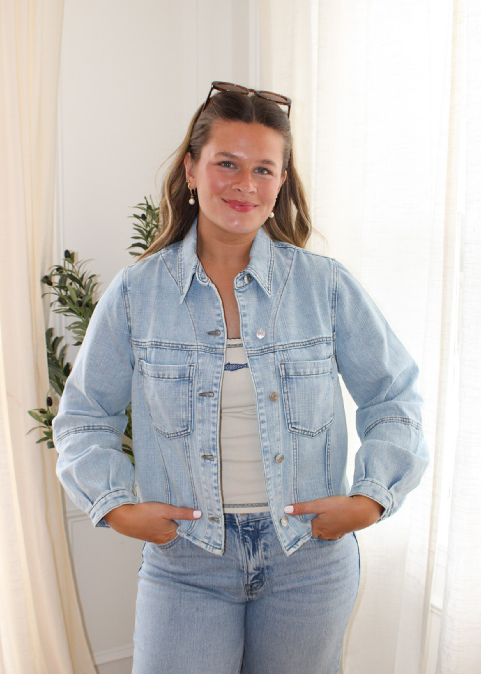 KUT Bailey Button Front Jacket