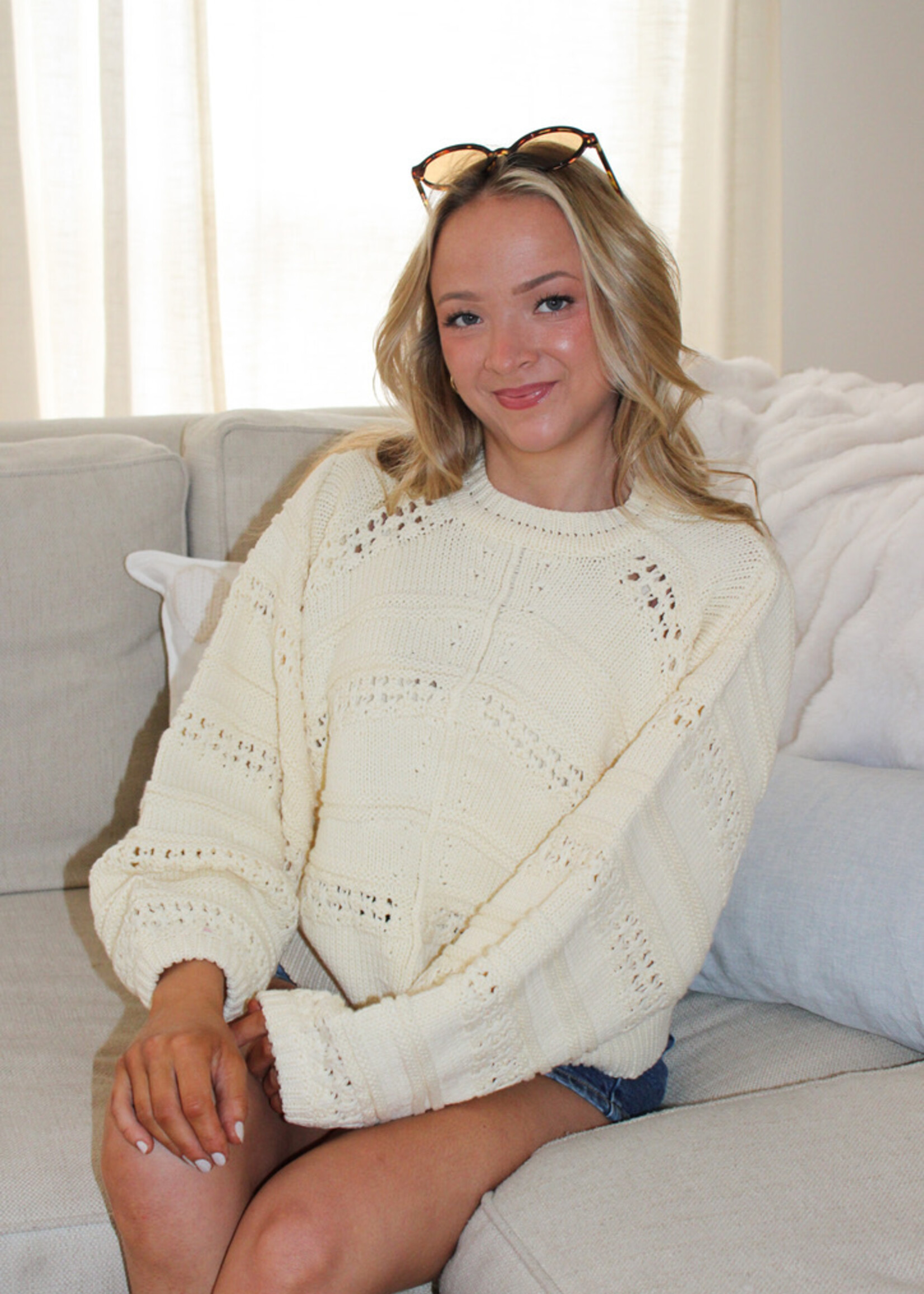 Dancia Chunky Knit Sweater