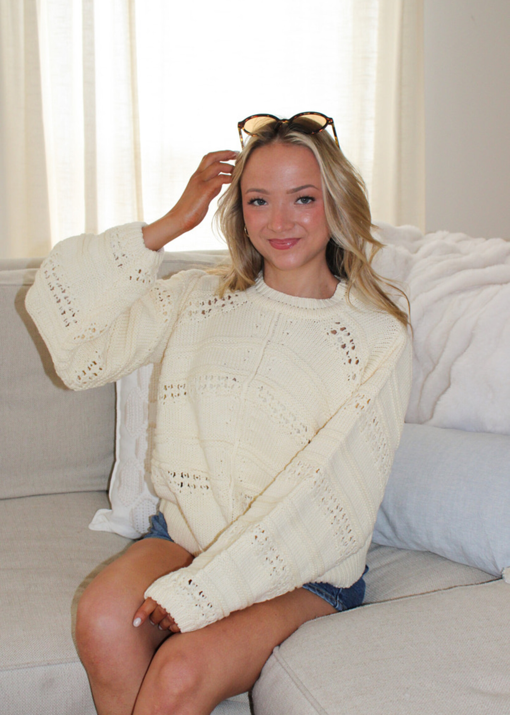 Dancia Chunky Knit Sweater