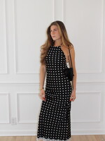 Bellarose Lace Trim Halter Slip Dress